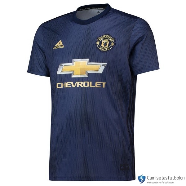 Tailandia Camiseta Manchester United Tercera equipo 2018-19 Azul